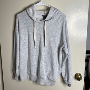Small grey, oversized hoodie